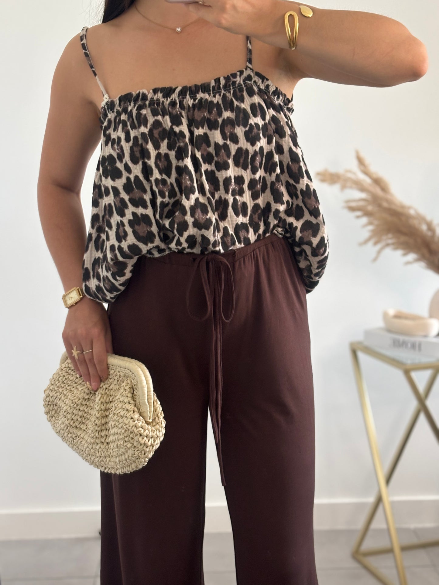 Pantalon Noa - Marron