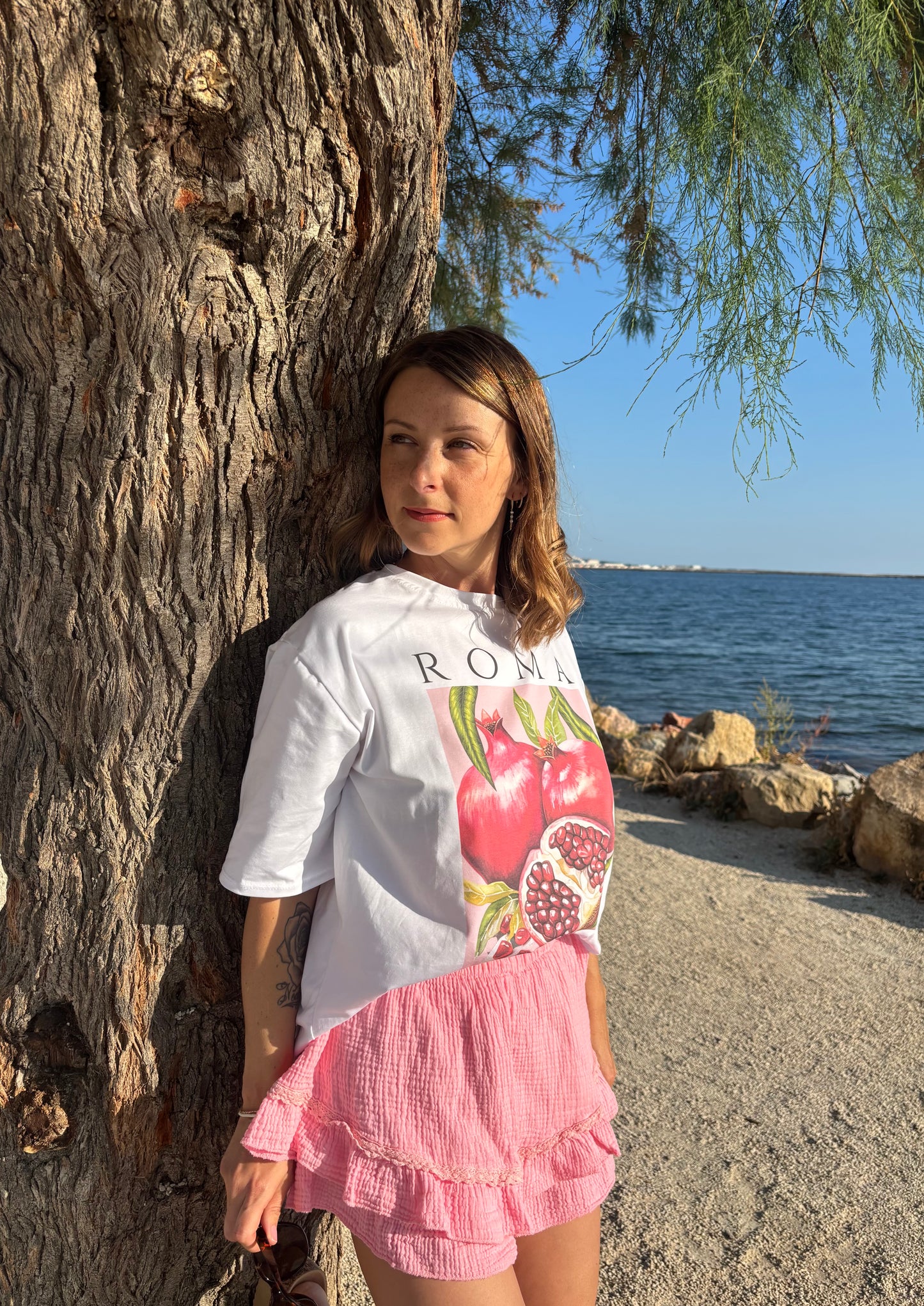 Jupe-short Anaïs - Rose