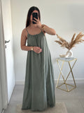 Robe Zélie - Kaki