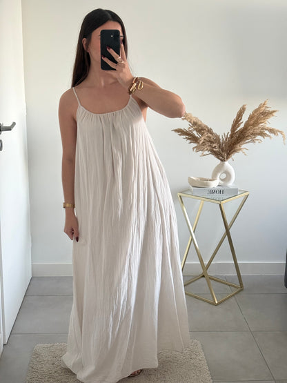 Robe Zélie - Beige