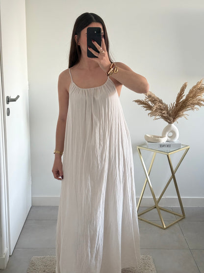 Robe Zélie - Beige