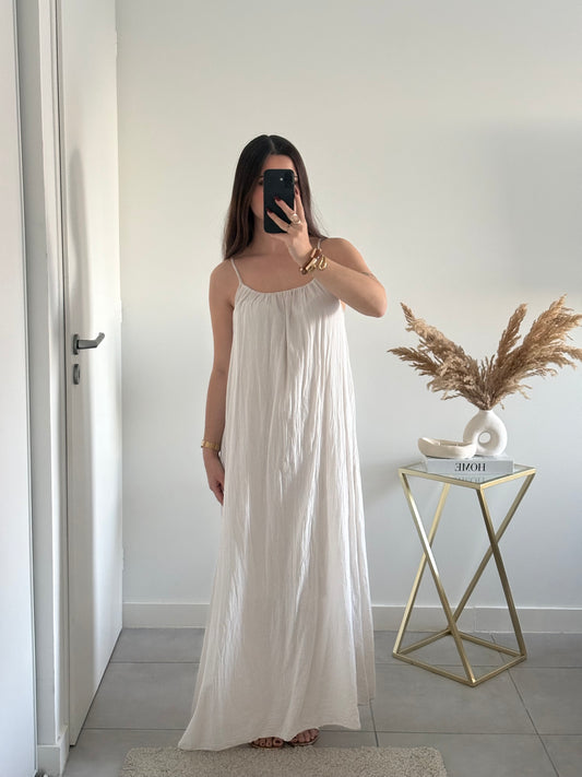 Robe Zélie - Beige