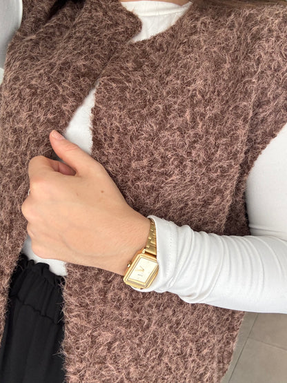 Gilet sans manches Soléa - Marron