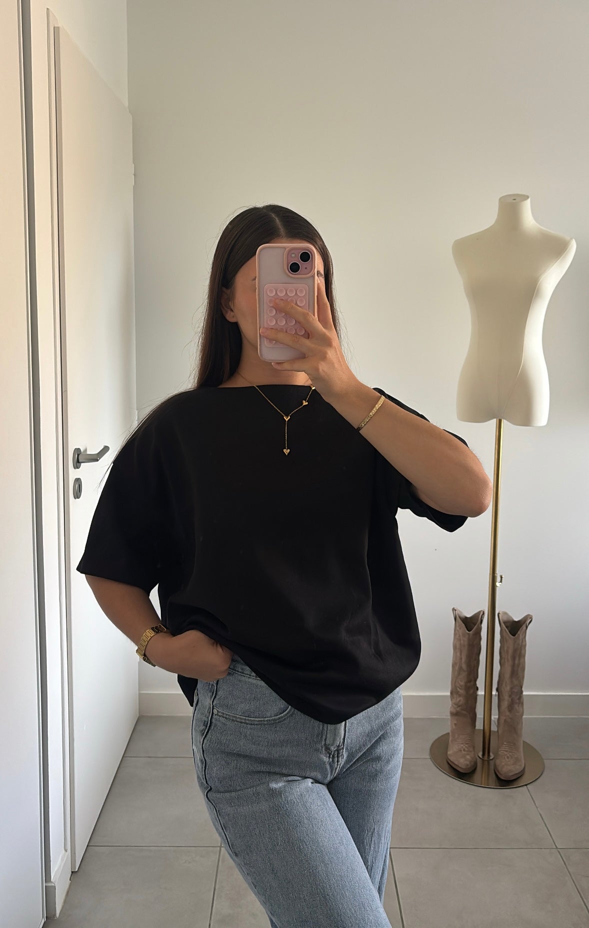 T-shirt Éléna - Noir