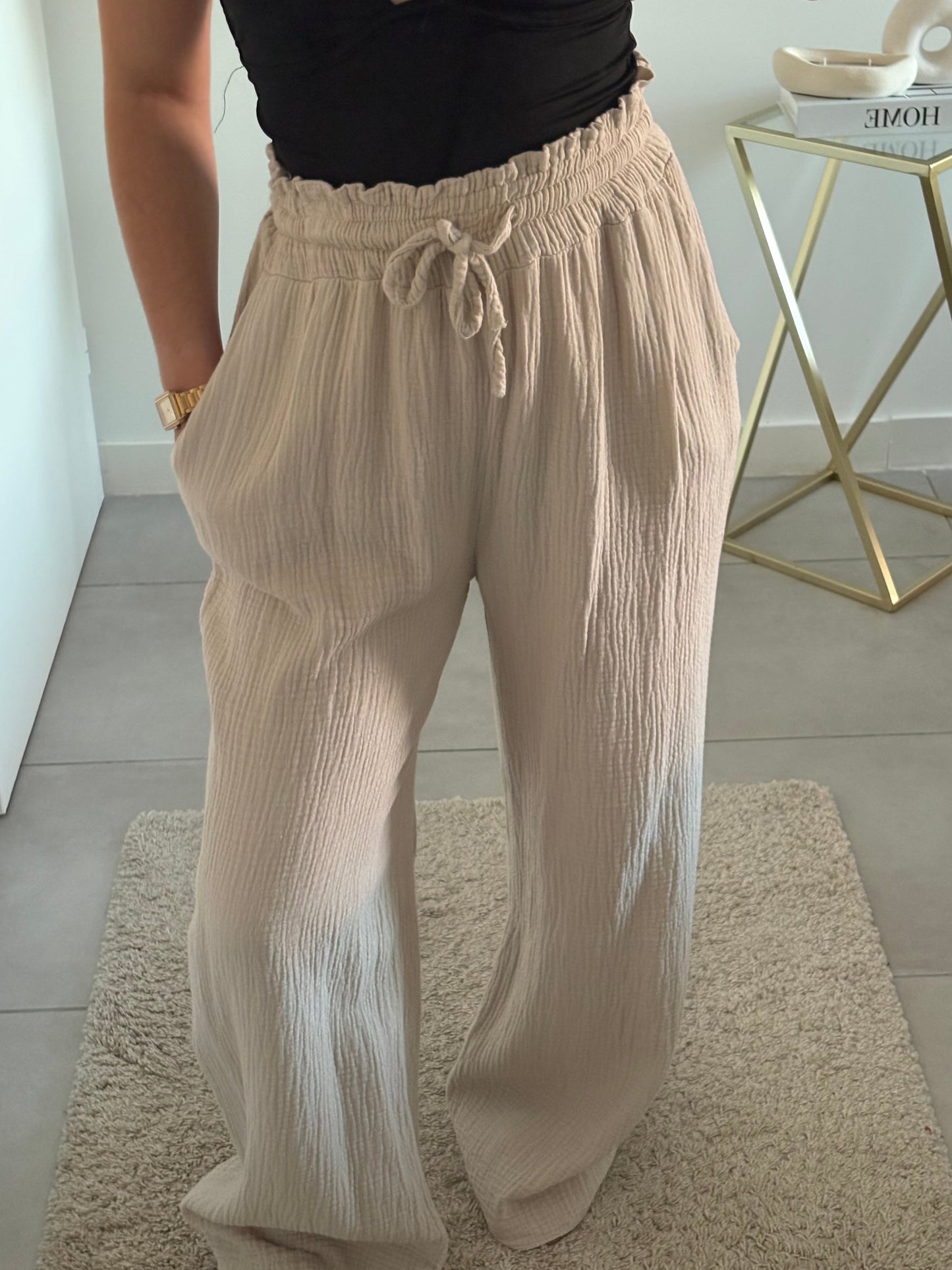 Pantalon Iris - Beige