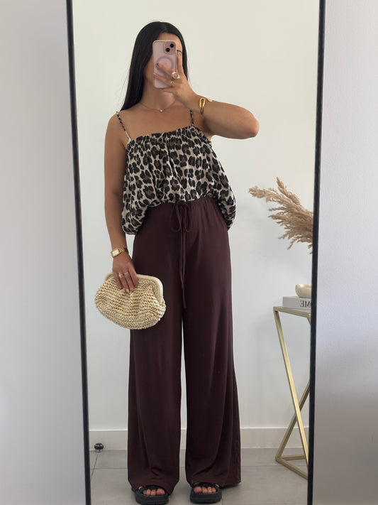 Pantalon Noa - Marron