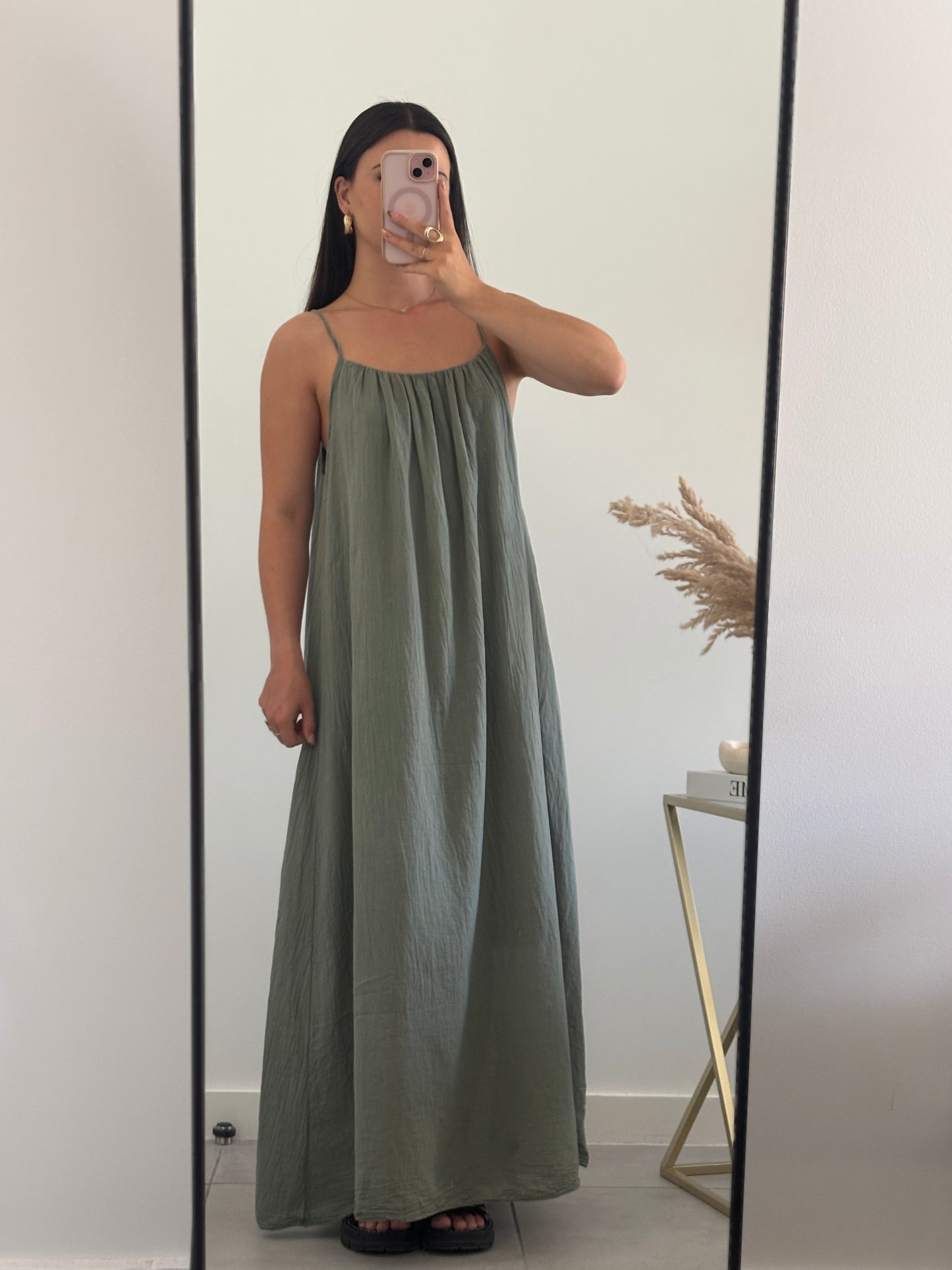 Robe Zélie - Kaki