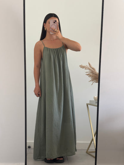Robe Zélie - Kaki