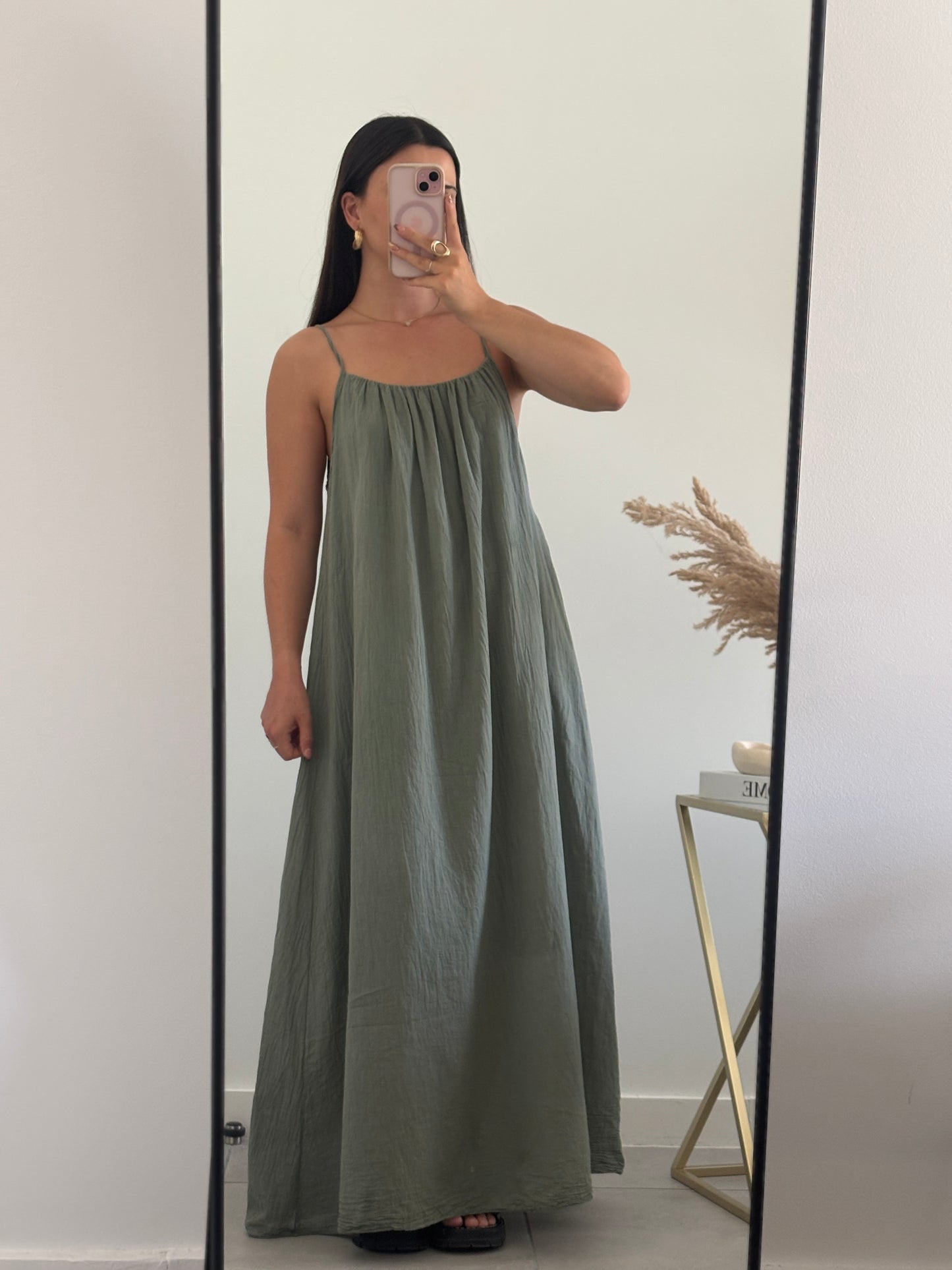 Robe Zélie - Kaki