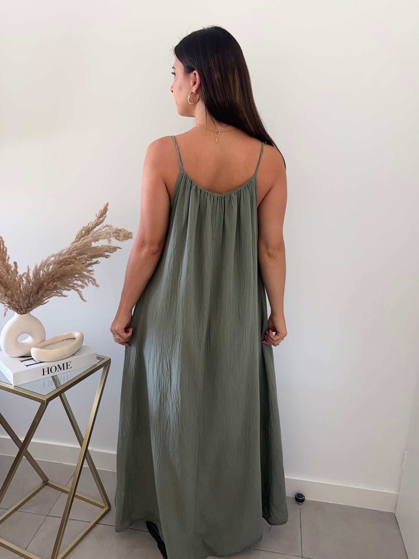 Robe Zélie - Kaki