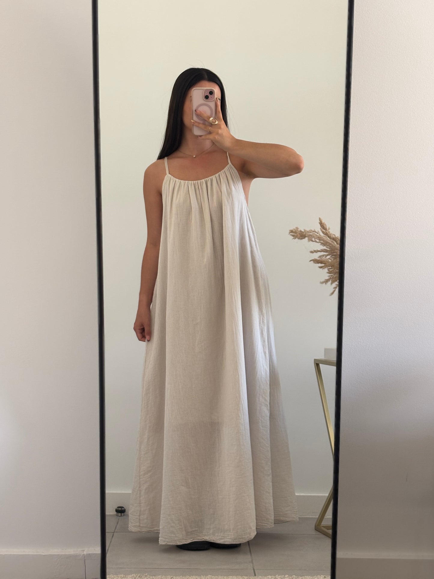 Robe Zélie - Beige