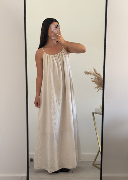Robe Zélie - Beige
