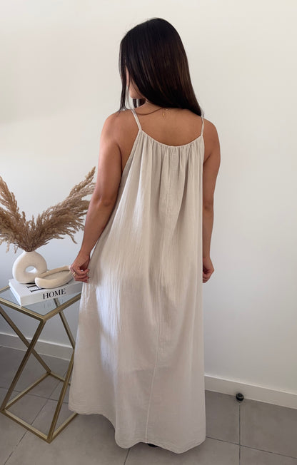 Robe Zélie - Beige