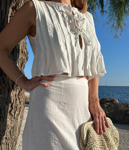 Ensemble Léonie - Blanc