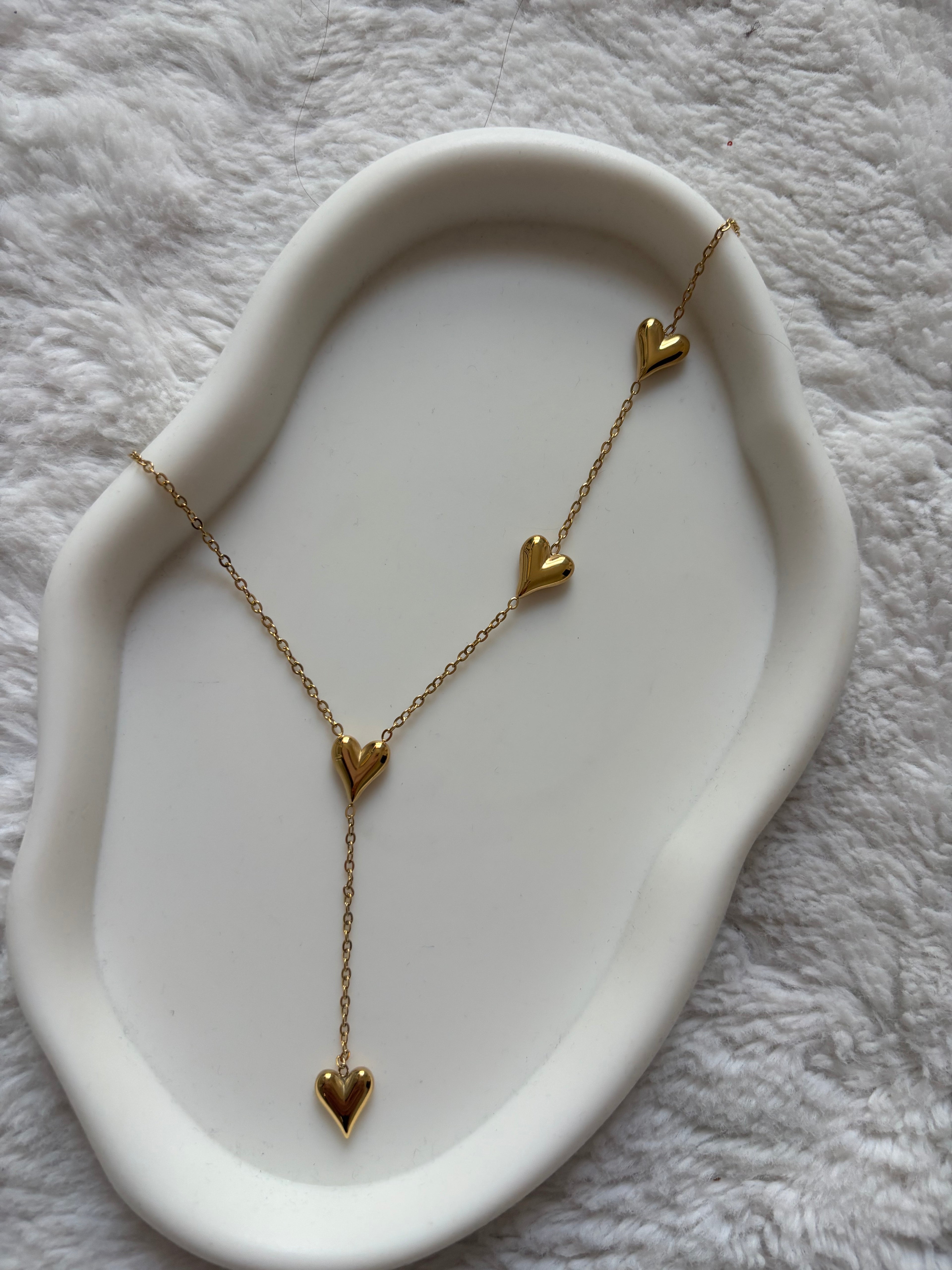 Collier doré - Acier inoxydable