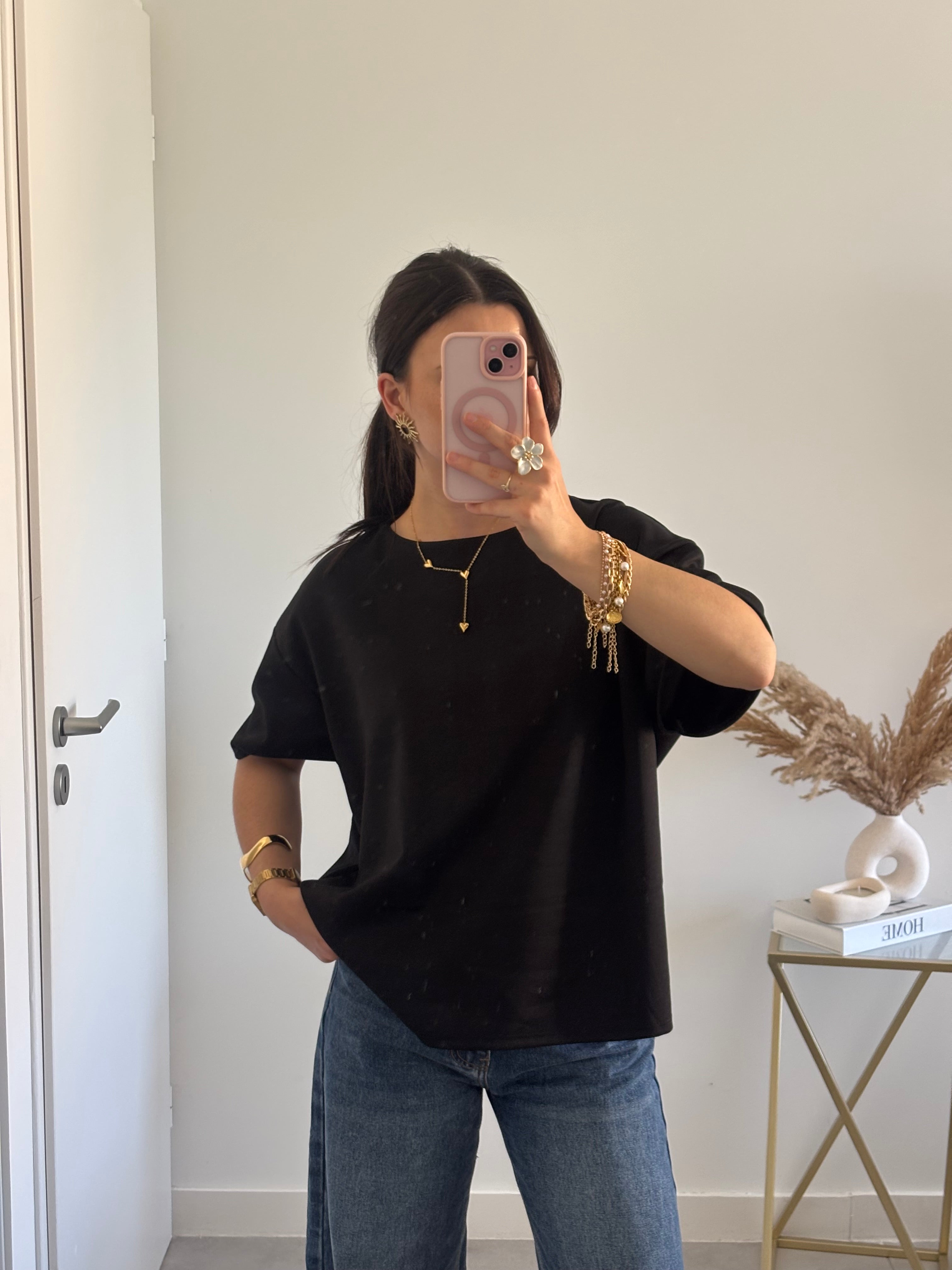 T-shirt Éléna - Noir