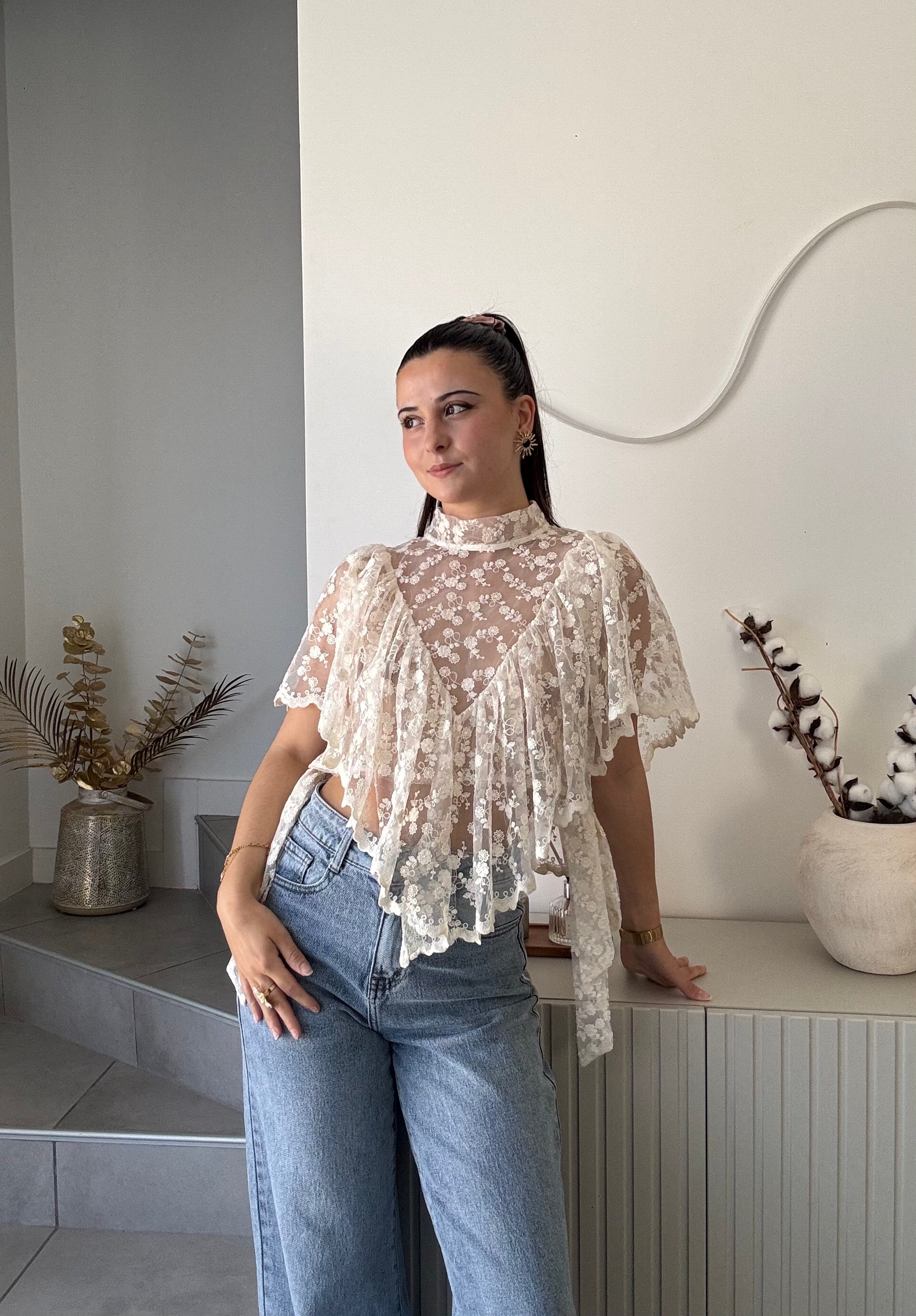 Blouse Alia - Écru