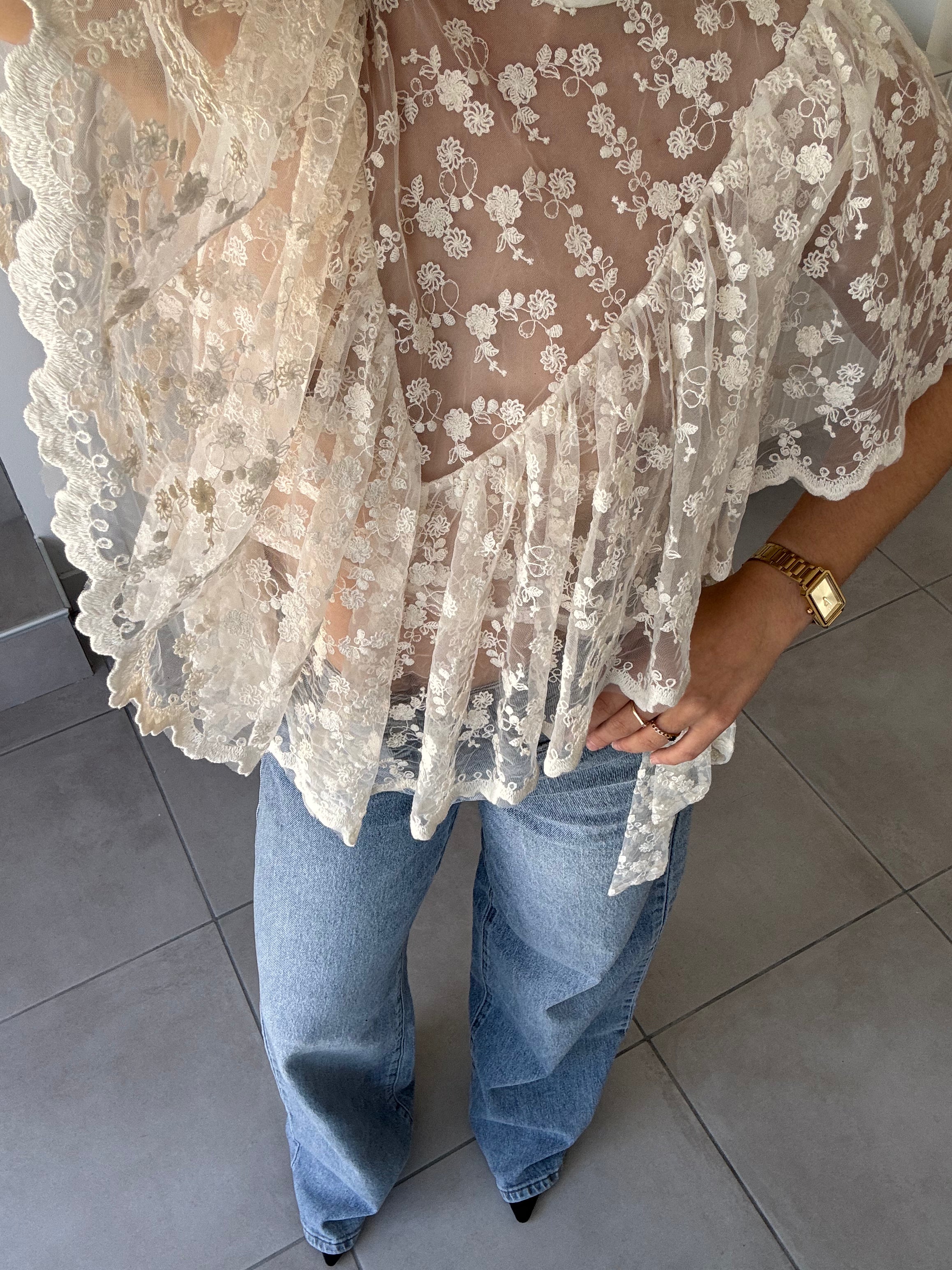 Blouse Alia - Écru