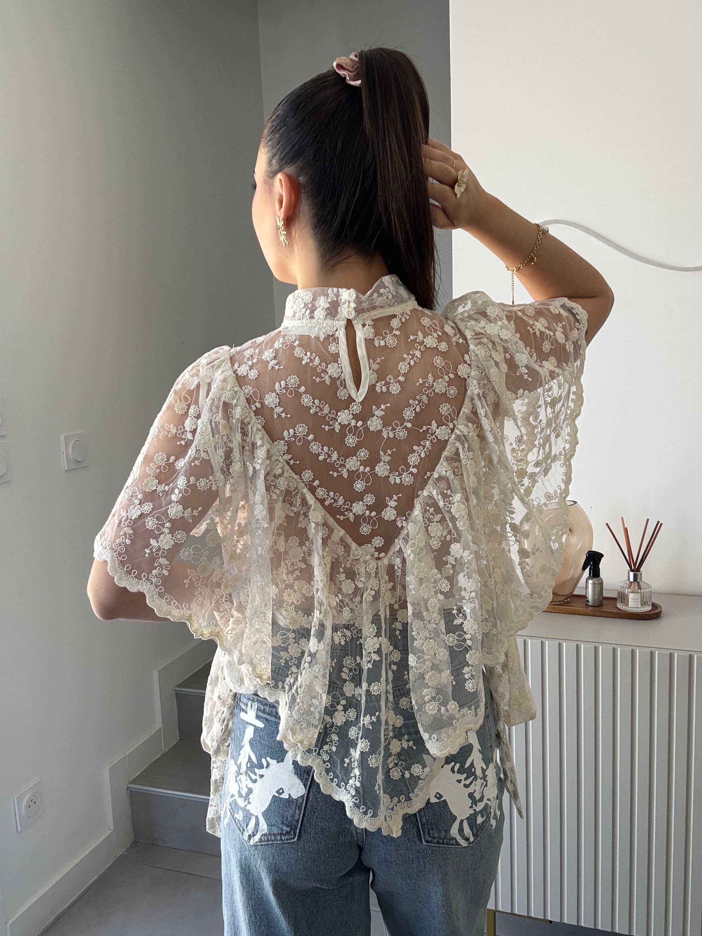 Blouse Alia - Écru