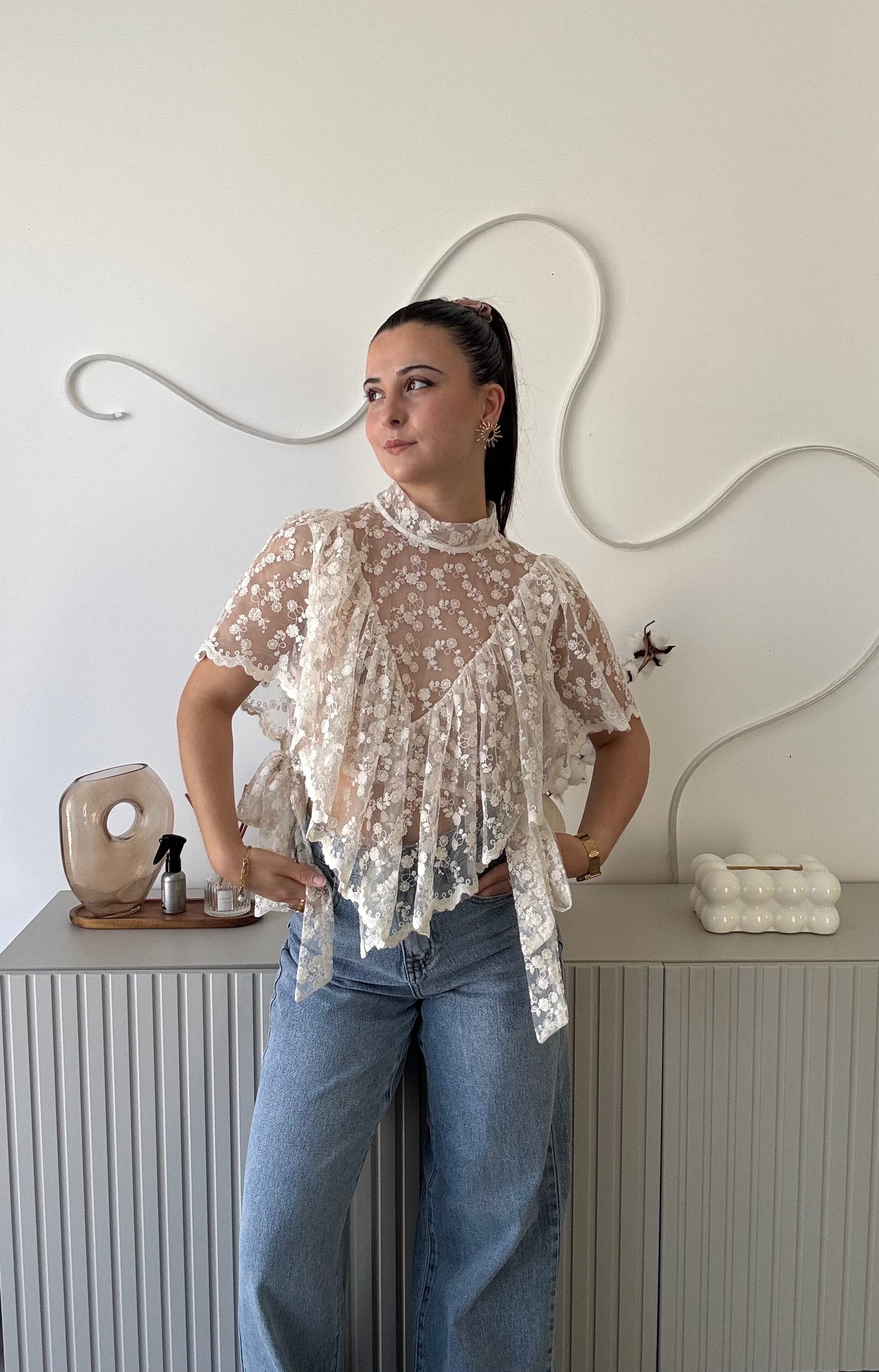 Blouse Alia - Écru