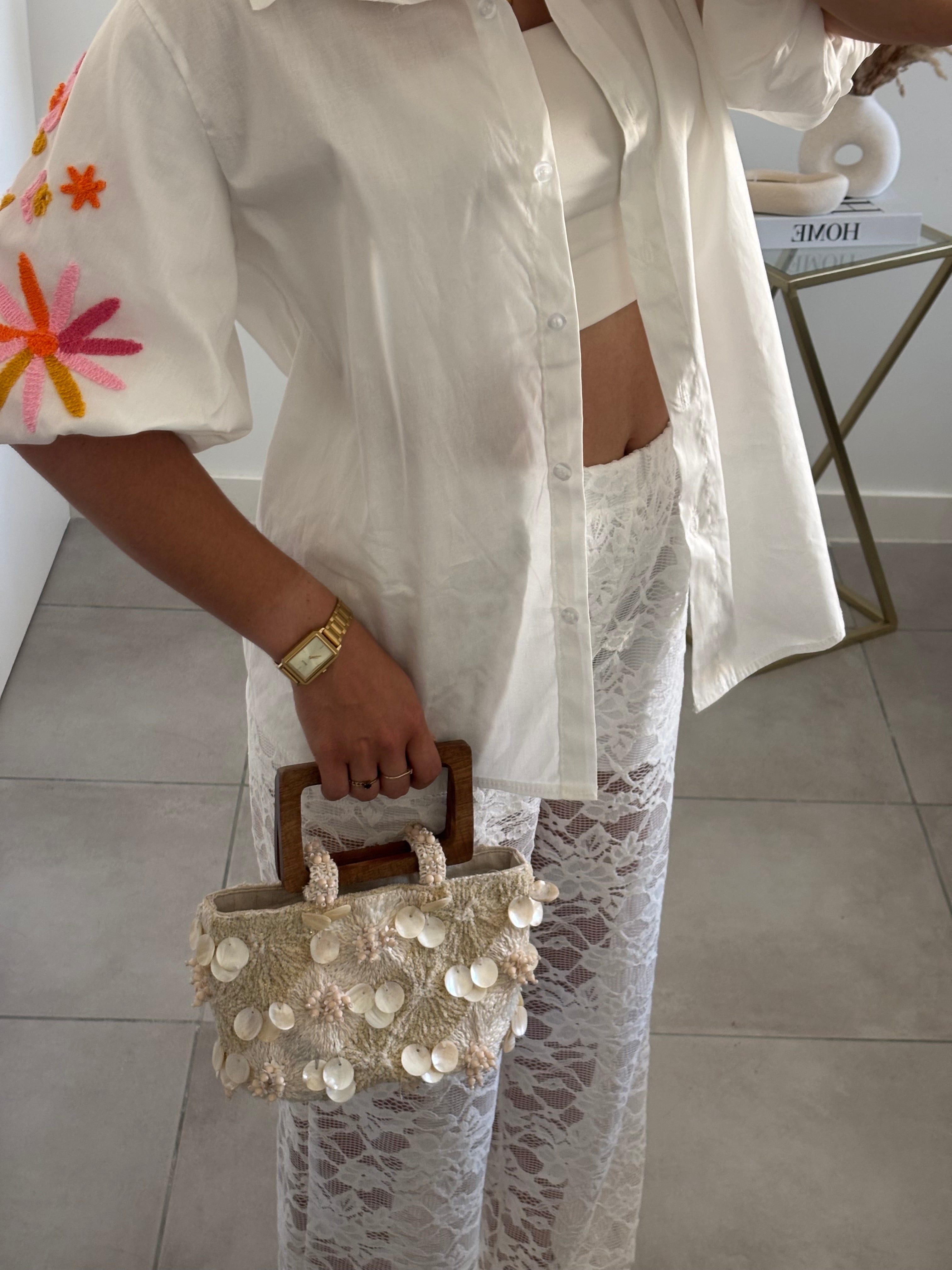 Chemise Nina - Blanche