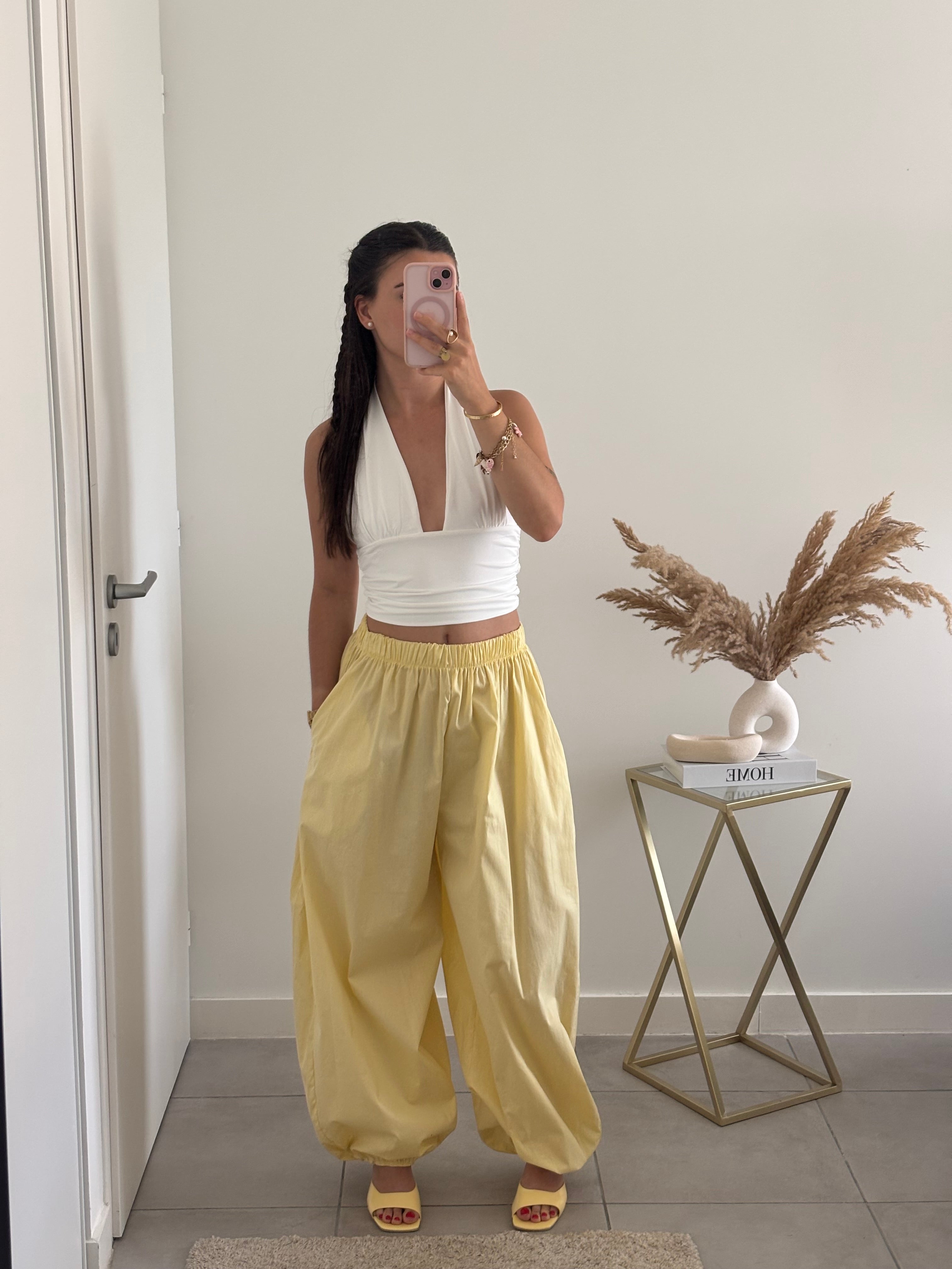 Pantalon Chiara - Jaune