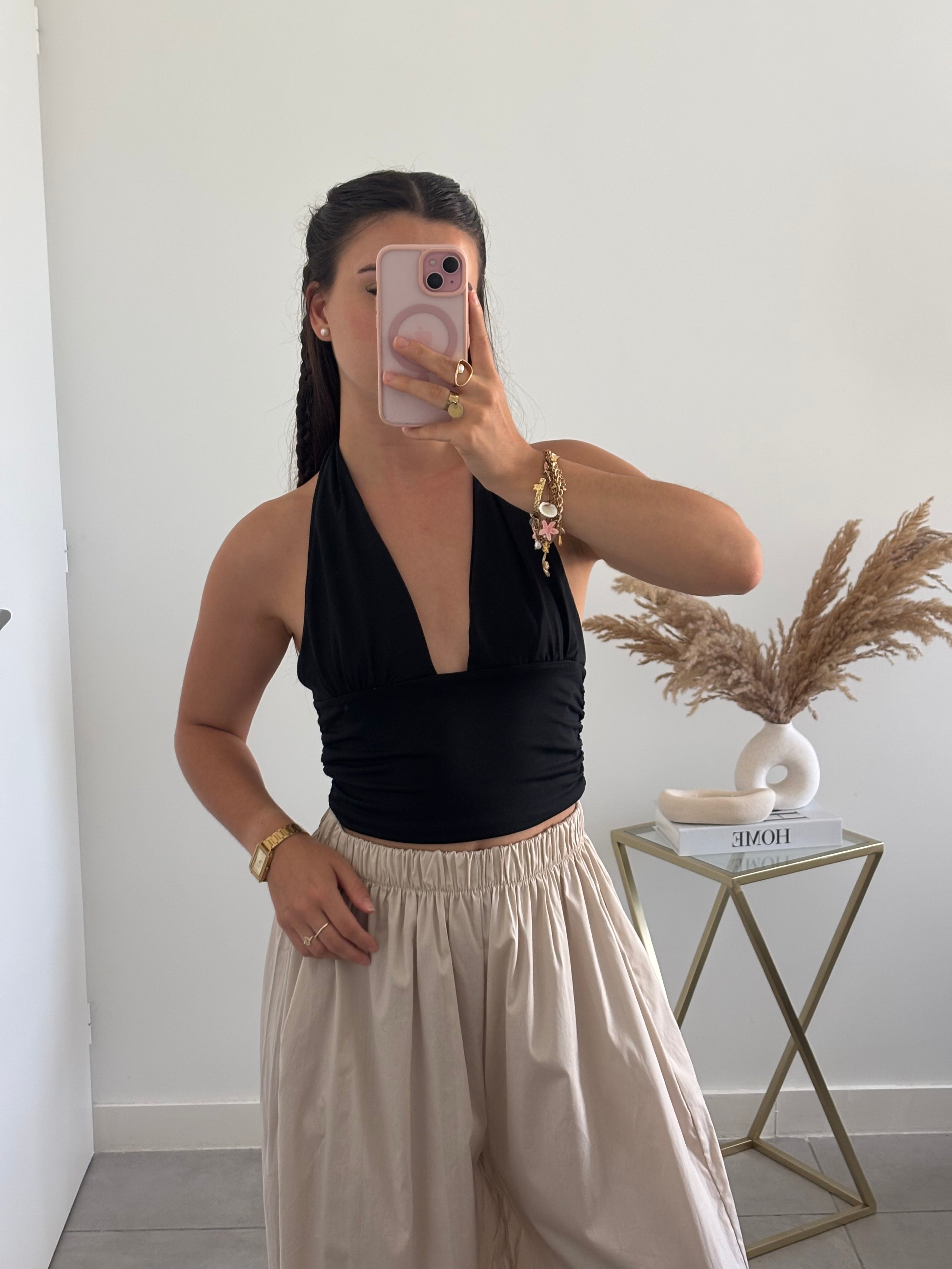 Top Lia - Noir