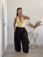 Top Lia - Jaune