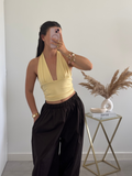 Top Lia - Jaune