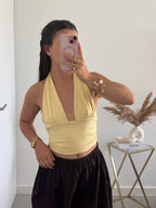 Top Lia - Jaune
