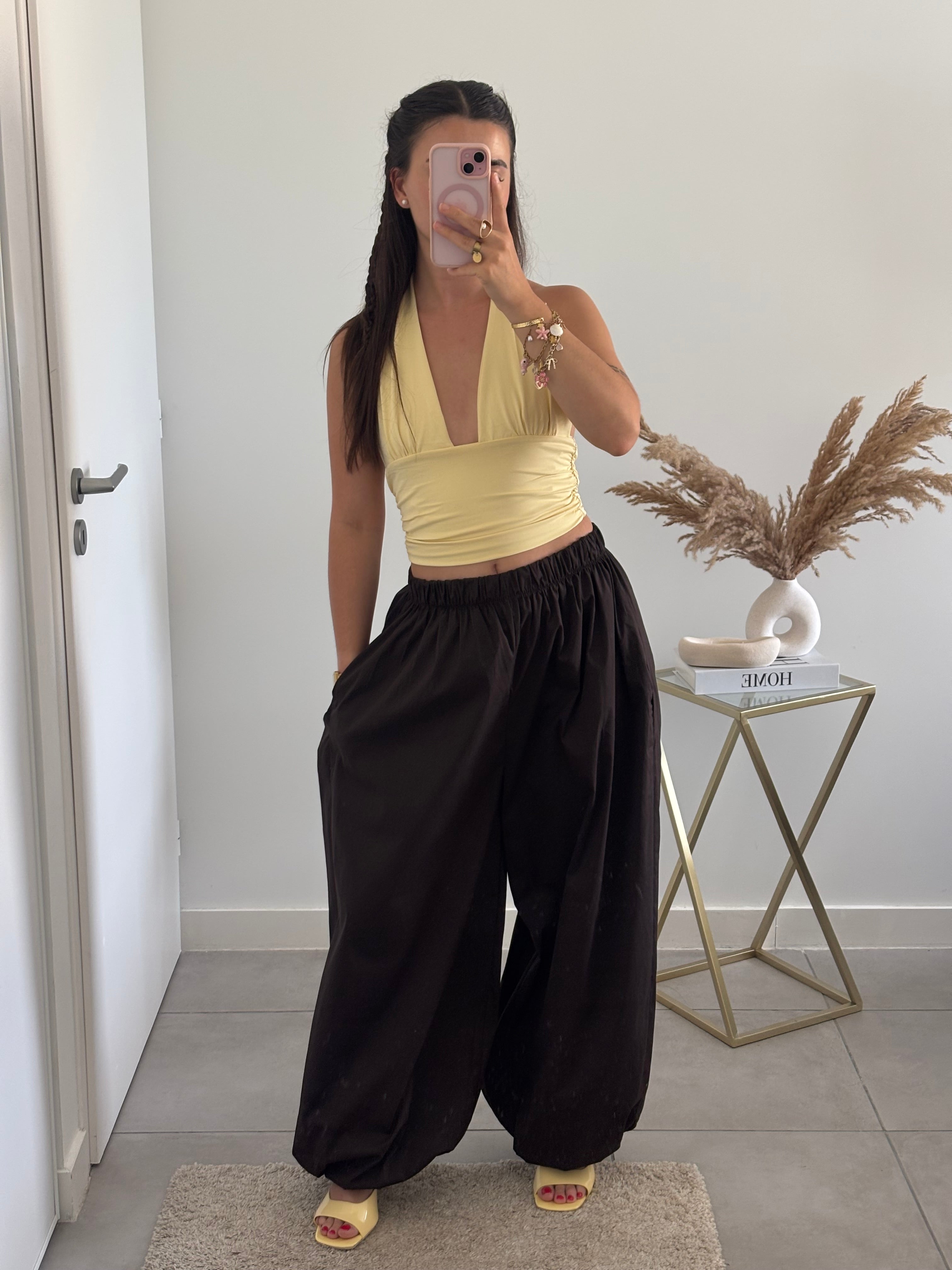 Pantalon Chiara - Marron