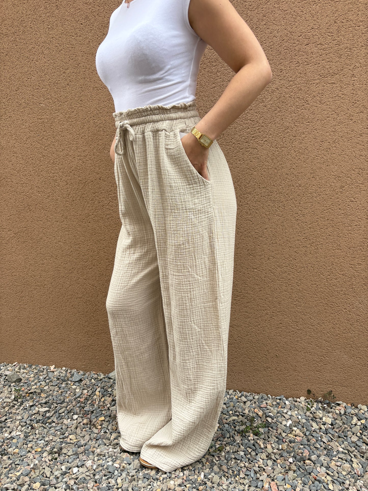 Pantalon Iris - Beige