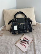Sac Rosa - Noir Brillant