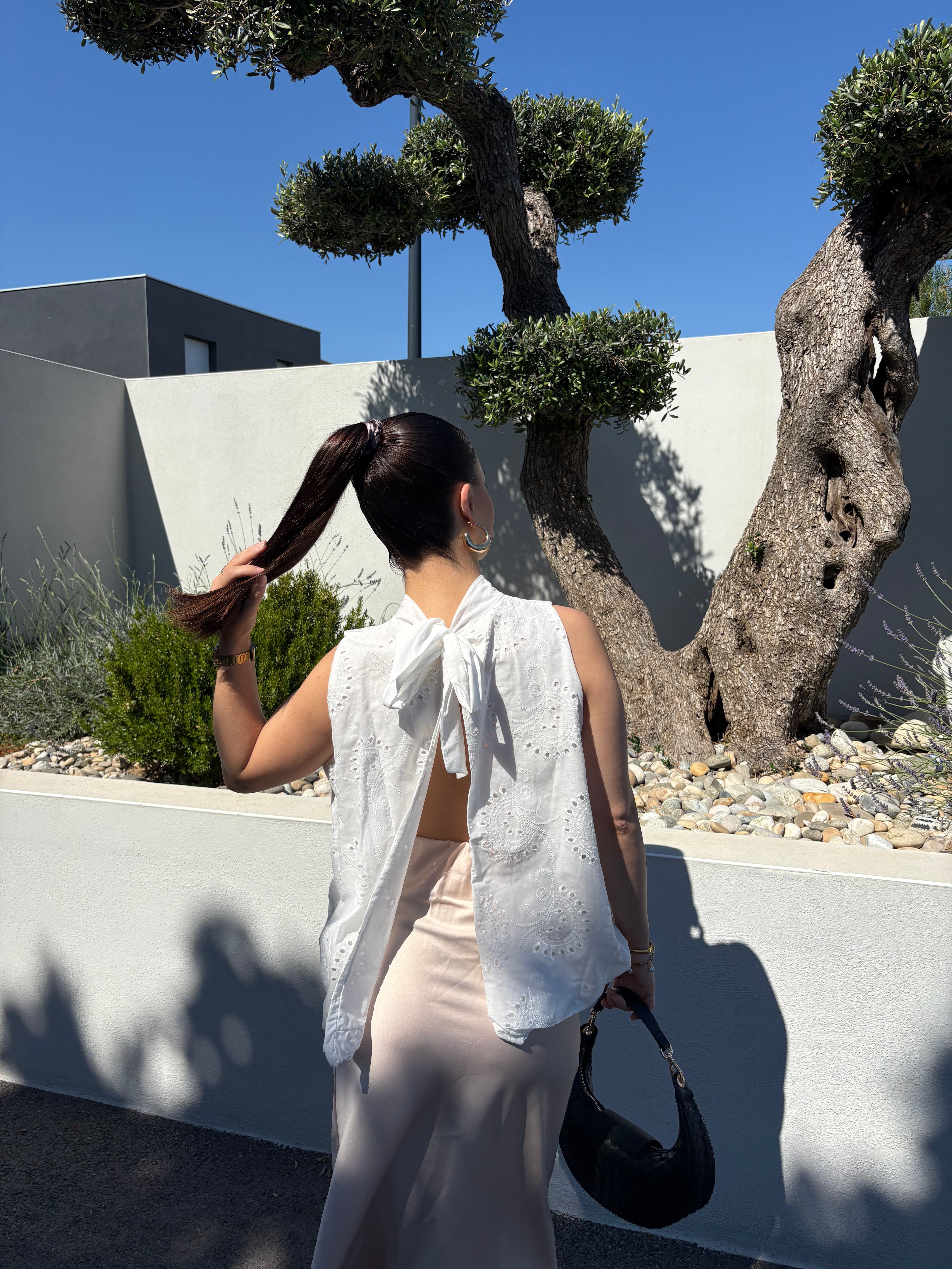 Blouse Selena - Blanc