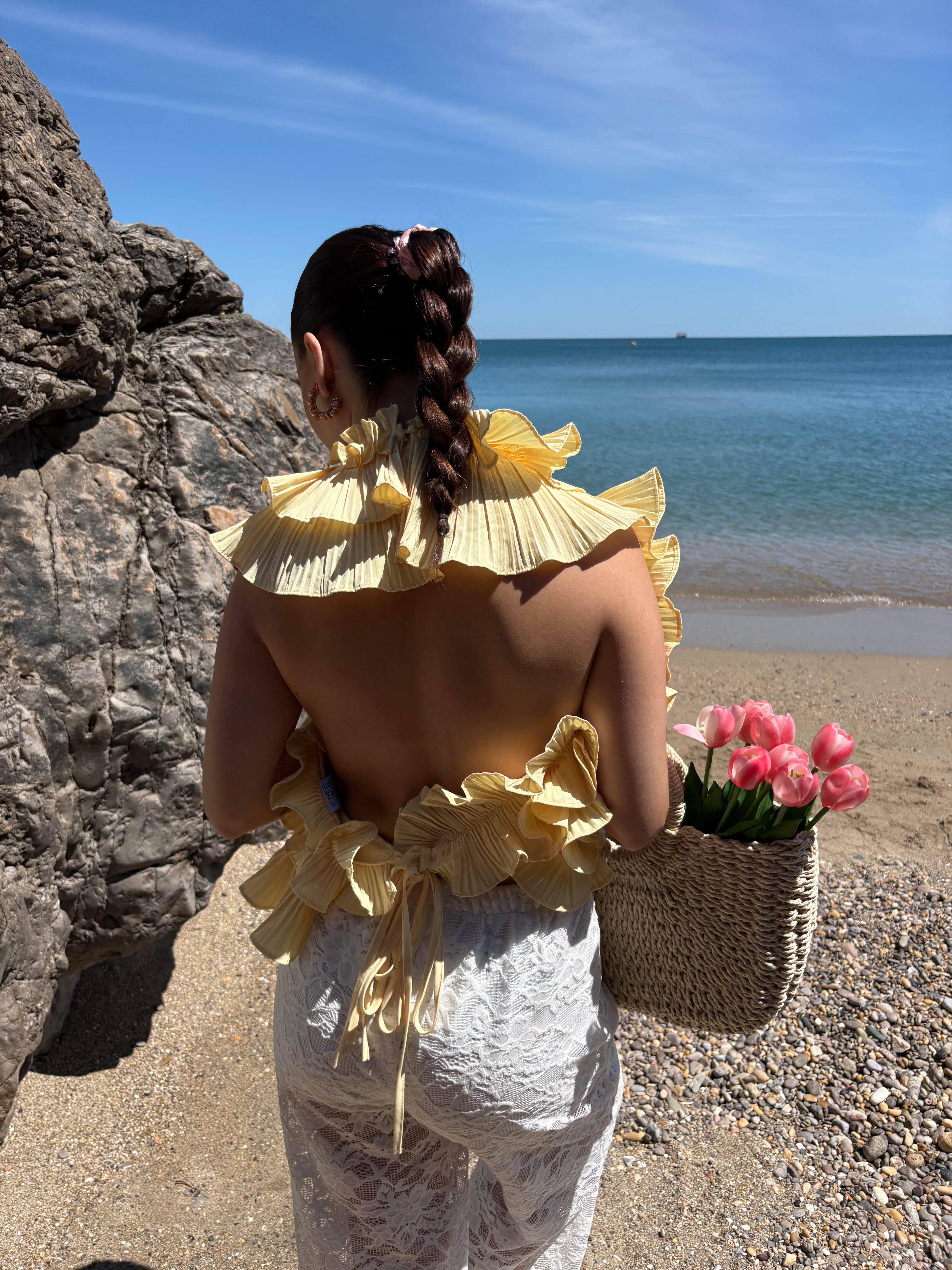 Top Juliette - Jaune