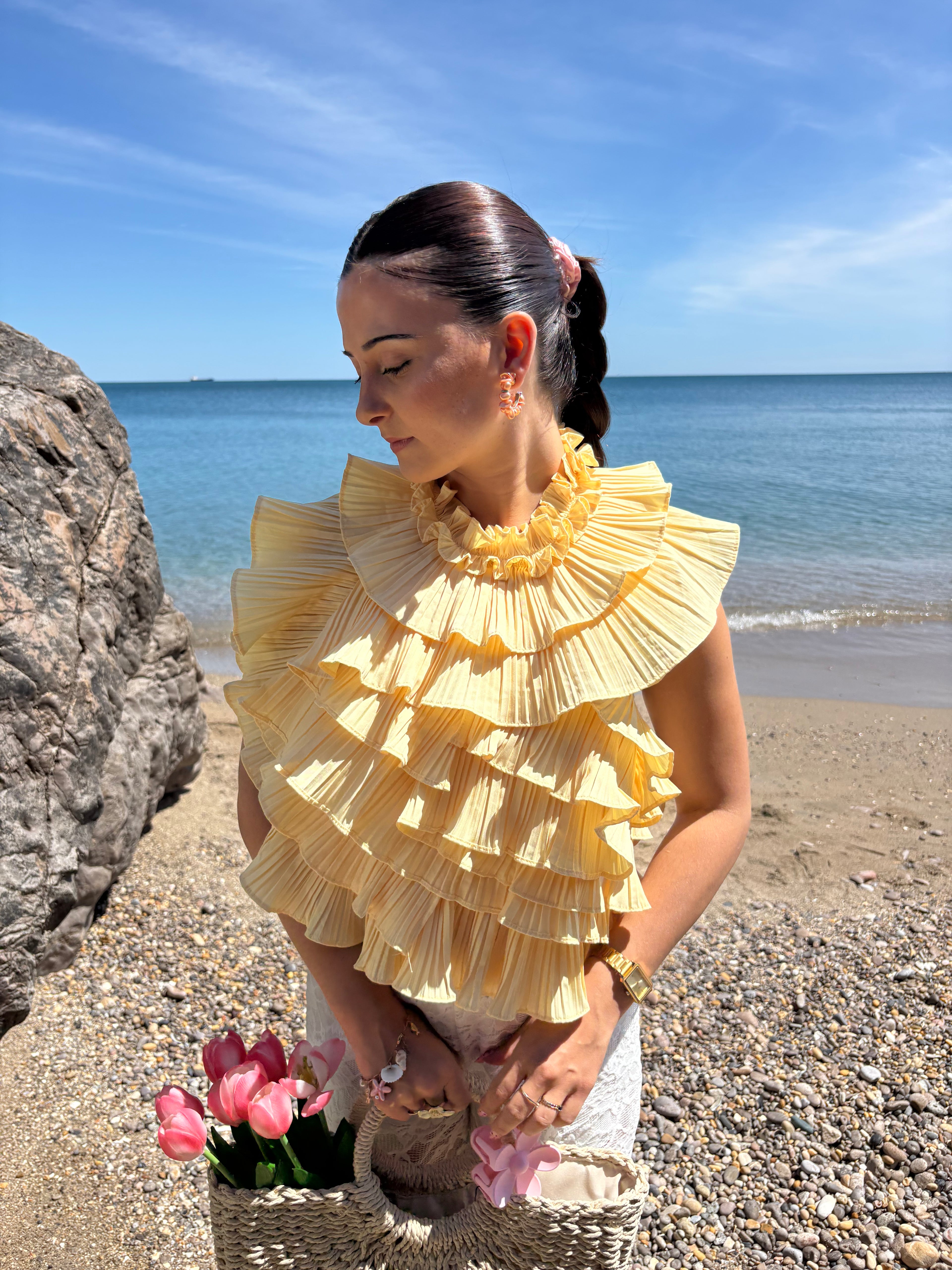Top Juliette - Jaune