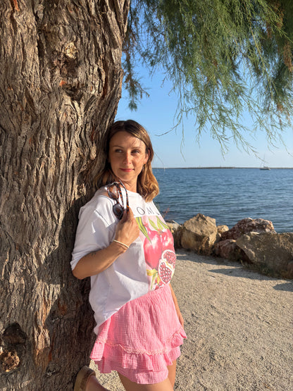 Jupe-short Anaïs - Rose