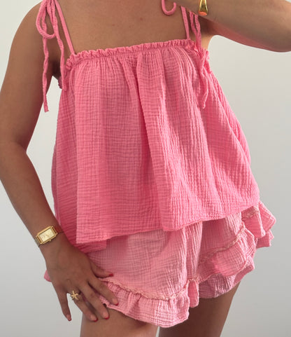 Top Léa - Rose